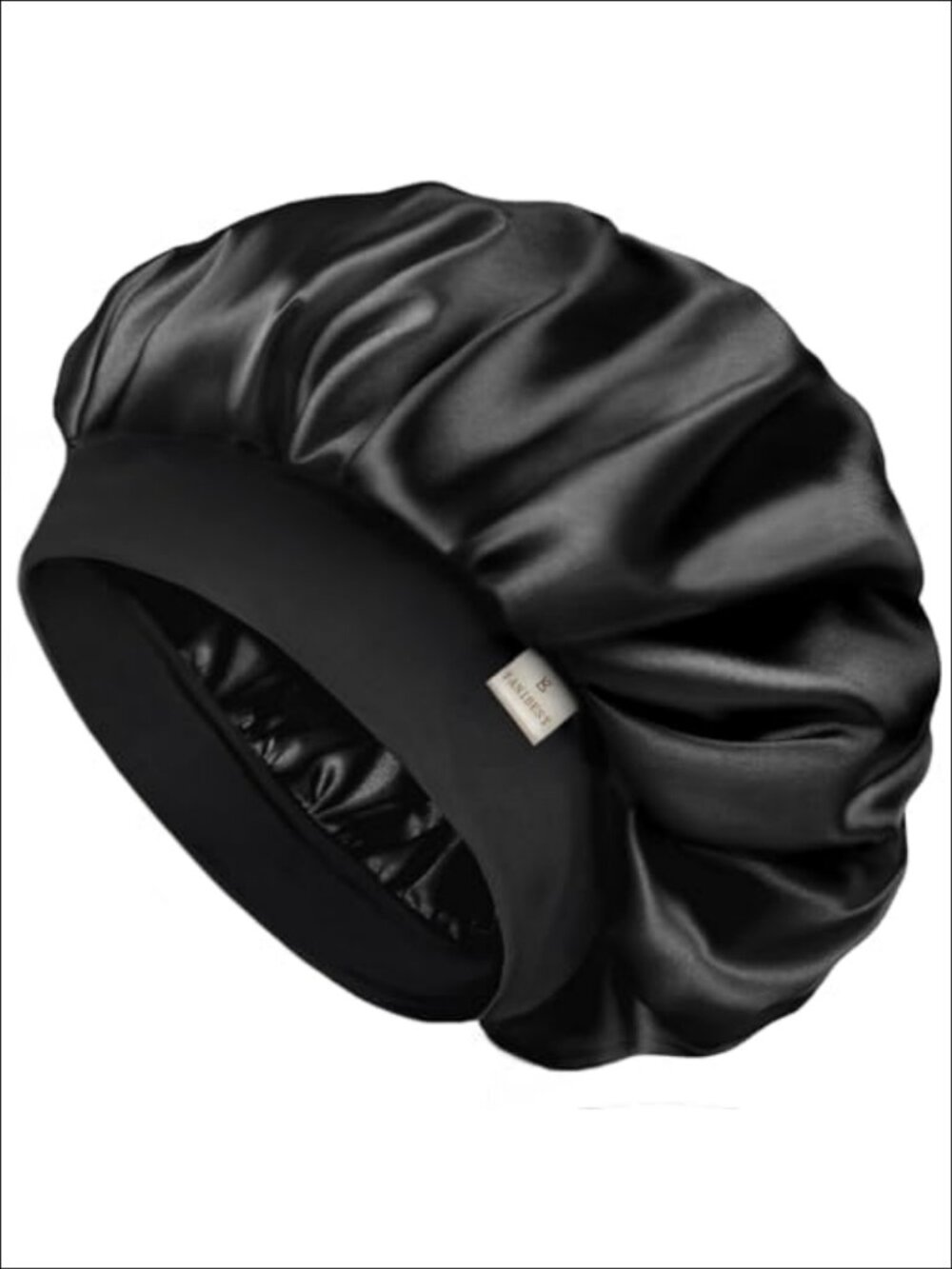 Satin Sleep Bonnet Double Layer Adjustable Hair Wrap Cap for Curly Natural Hair